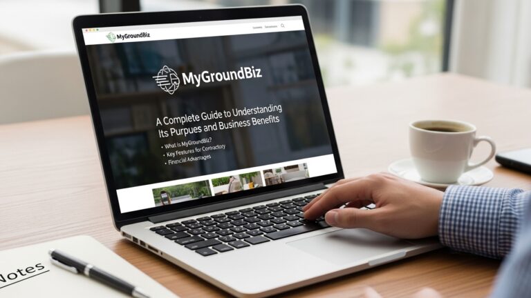 MyGroundBiz: A Complete Guide to Understanding Its Purpose and Business Benefits