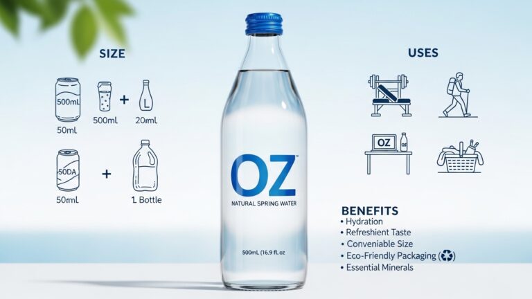 OZ 500ml: A Complete Guide to Size, Uses, and Benefits