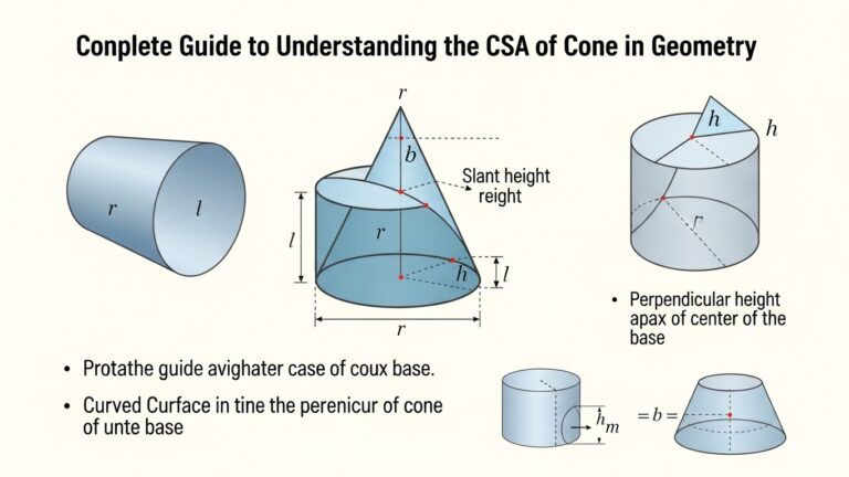 The Complete Guide to Understanding the CSA of Cone in Geometry