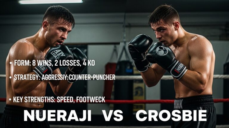 Nueraji vs Crosbie Prediction: A Complete Breakdown of Form, Strategy, and Expected Outcome