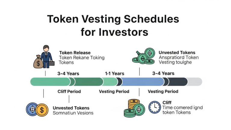 What Are Token Vesting Schedules for Investors?