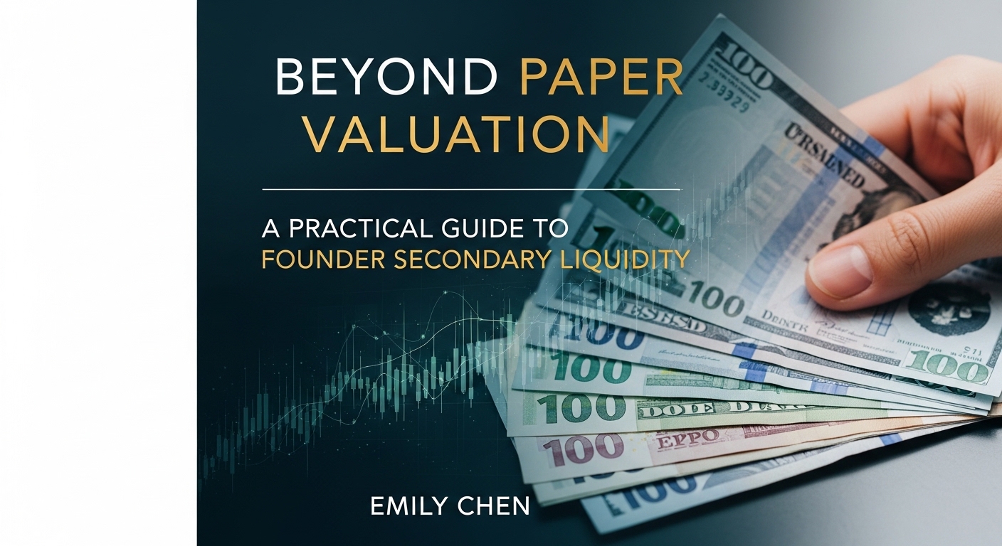 Beyond Paper Valuation: A Practical Guide to Founder Secondary Liquidity