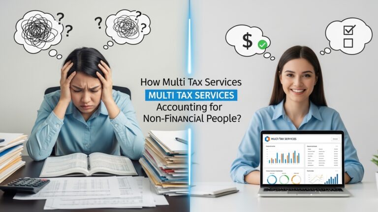 How Multi Tax Services Simplifies Accounting for Non-Financial People ?