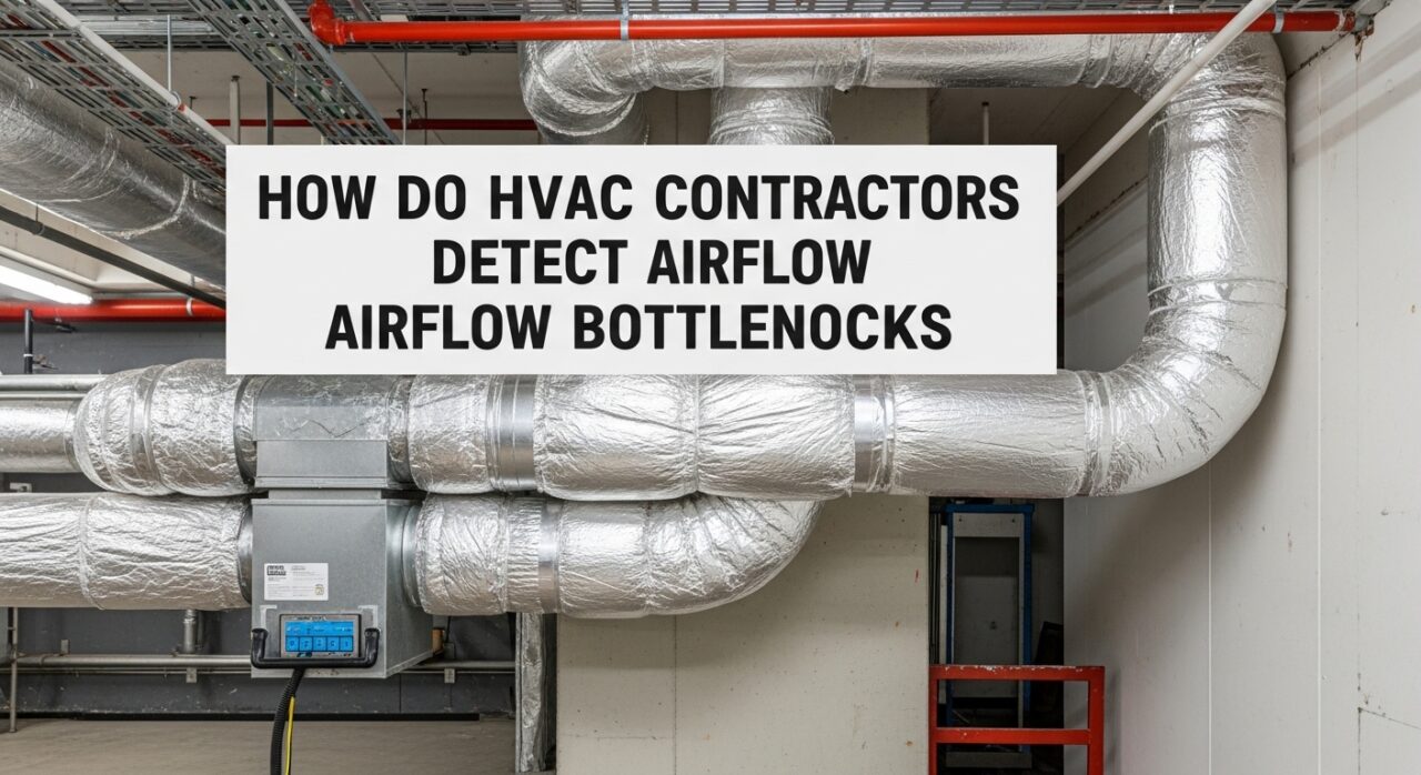 HVAC Contractors Detect Airflow Bottlenecks
