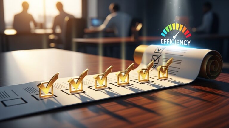 The Power of Keeping Tasks Checked in Order for Better Efficiency