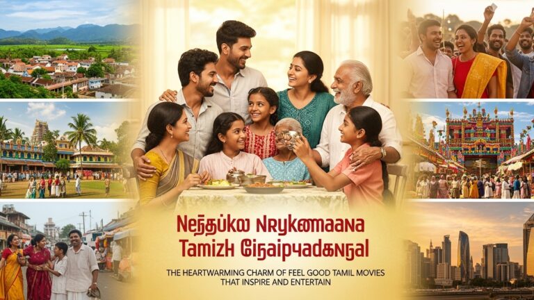 The Heartwarming Charm of Feel Good Tamil Movies That Inspire and Entertain