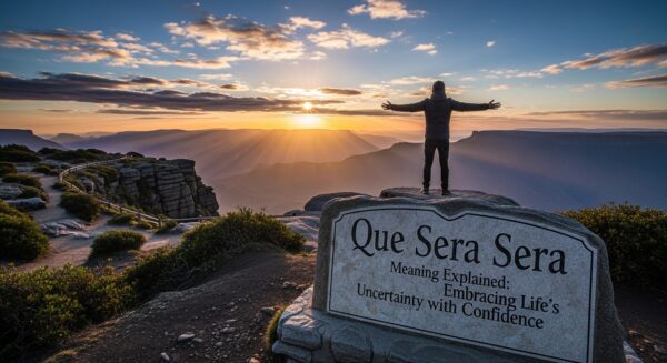 Que Sera Sera Meaning Explained: Embracing Life’s Uncertainty with Confidence