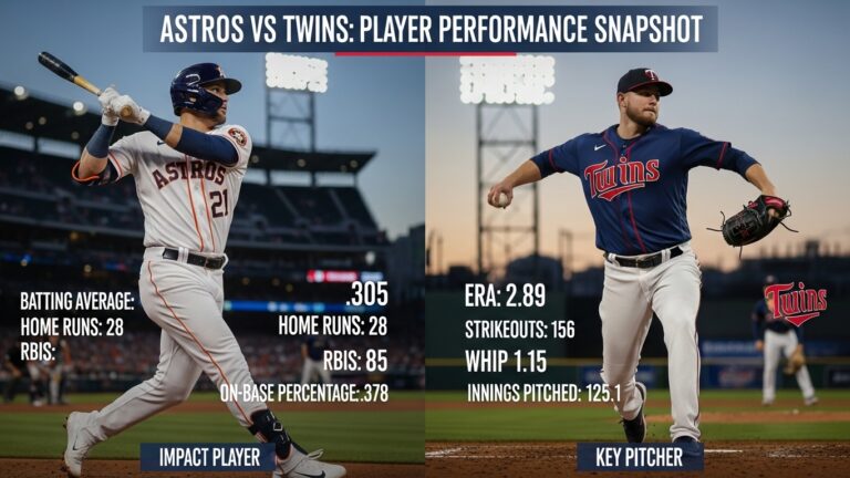 Houston Astros vs Minnesota Twins Match Player Stats: A Detailed Look at Performance and Impact