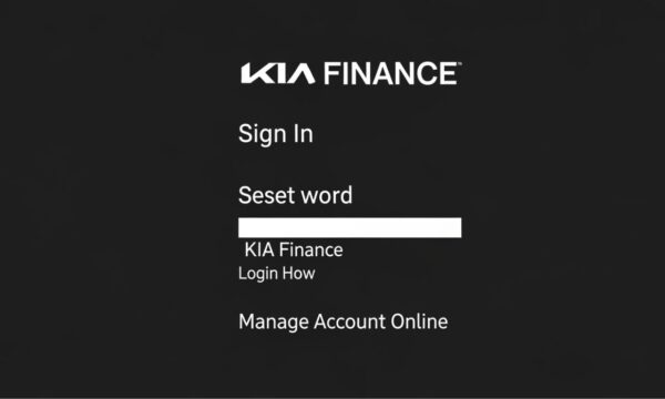 Kia Finance Login: How to Sign In, Reset Password, and Manage Your Account Online