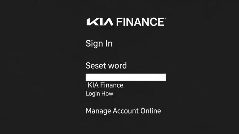 Kia Finance Login: How to Sign In, Reset Password, and Manage Your Account Online