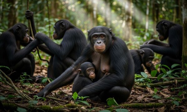 Bonobos: The Peaceful Apes of the Congo