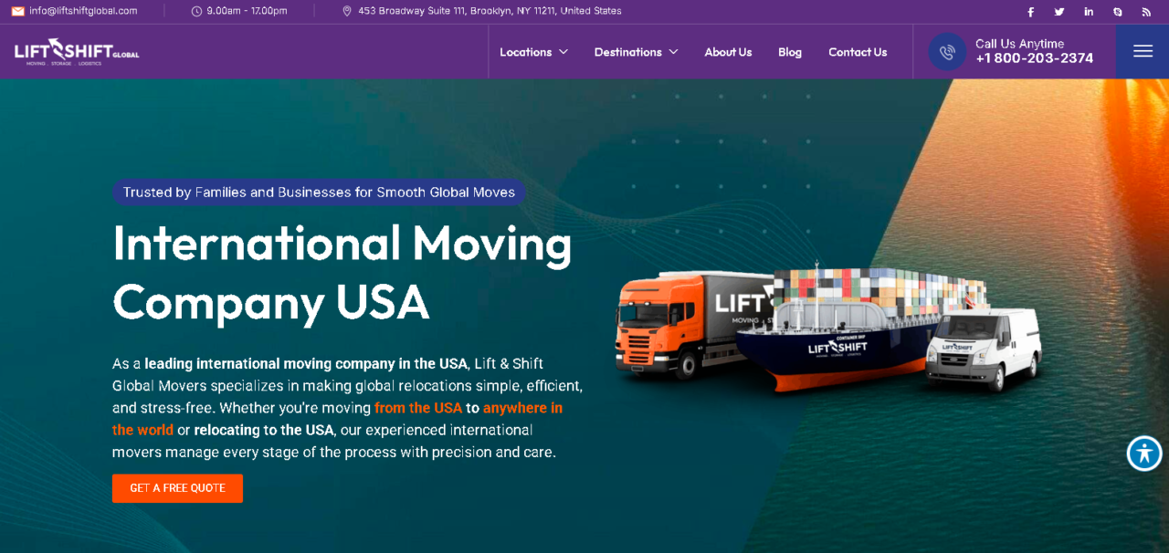 International Moving Company USA