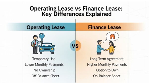 Operating Lease vs Finance Lease: Key Differences Explained