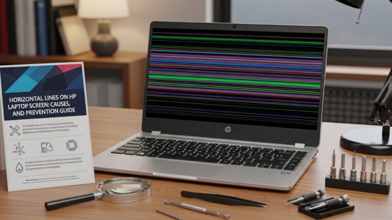 Horizontal Lines on HP Laptop Screen: Causes, Fixes, and Prevention Guide