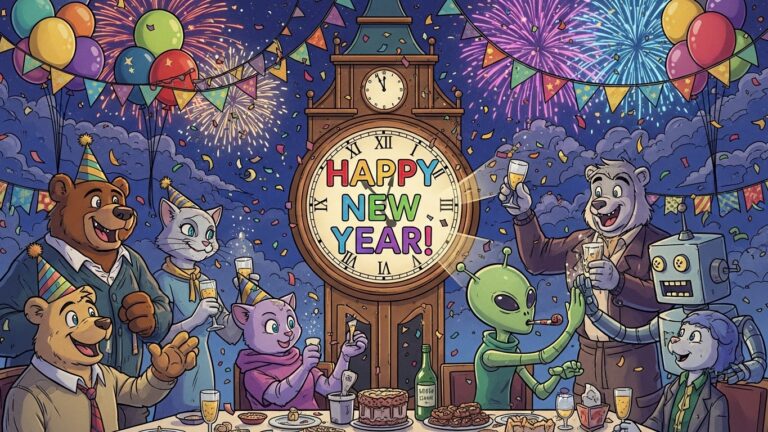 Our Happy New Year Comic: A Creative Way to Celebrate Fresh Beginnings