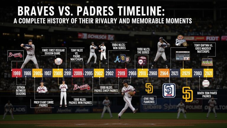 Atlanta Braves vs Padres Timeline: A Complete History of Their Rivalry and Memorable Moments