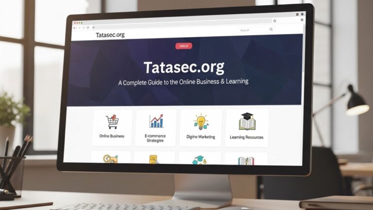 Tatasec.org: A Complete Guide to the Online Business & Learning