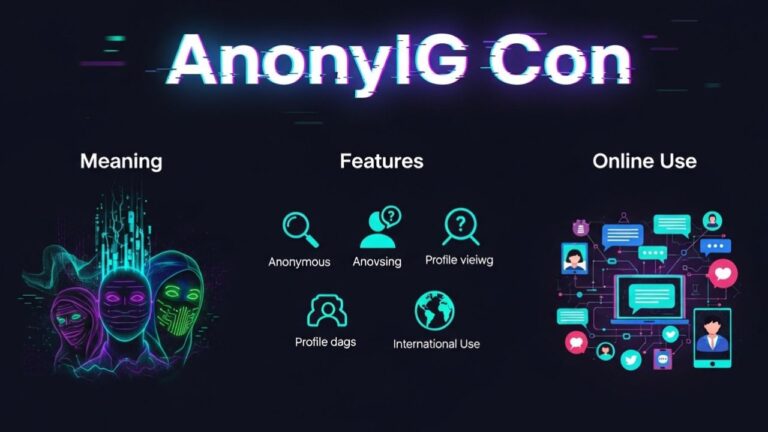 AnonyIG Con: Meaning, Features, and Online Use