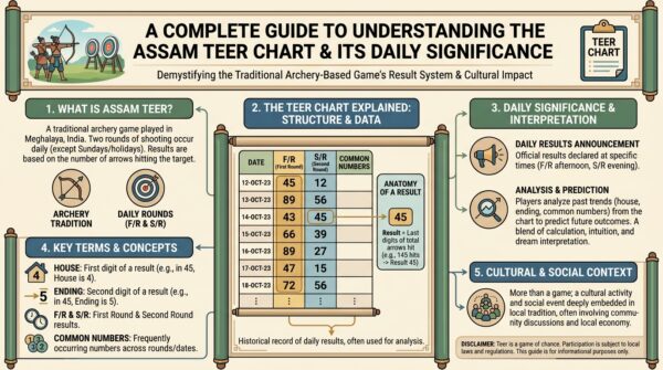 A Complete Guide to Understanding the Assam Teer Chart and Its Daily Significance