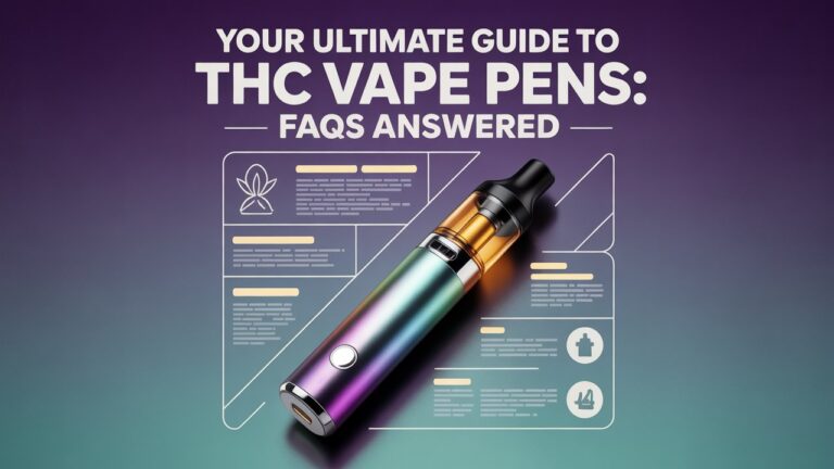Your Ultimate Guide to THC Vape Pens: FAQs Answered