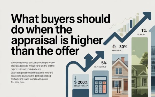 What Buyers Should Do When the Appraisal Is Higher Than the Offer