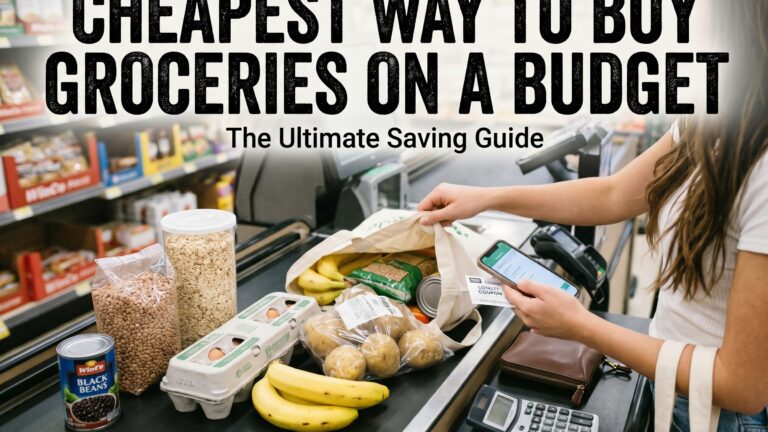 Cheapest Way To Buy Groceries On A Budget